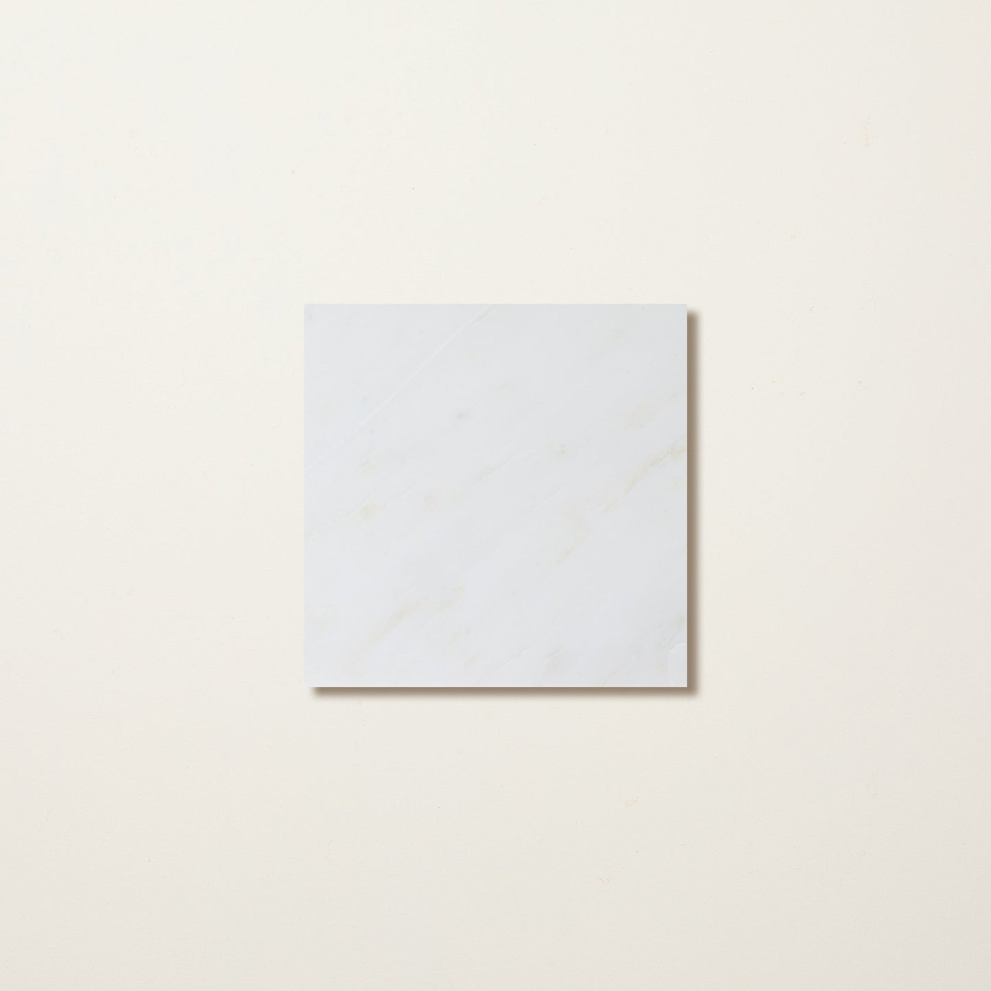 White Square Honed Marble - 15 x 15 cm