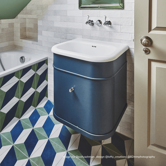 Customer photo showing Bert &amp; May tiles in use