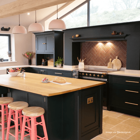 Customer photo showing Bert &amp; May tiles in use