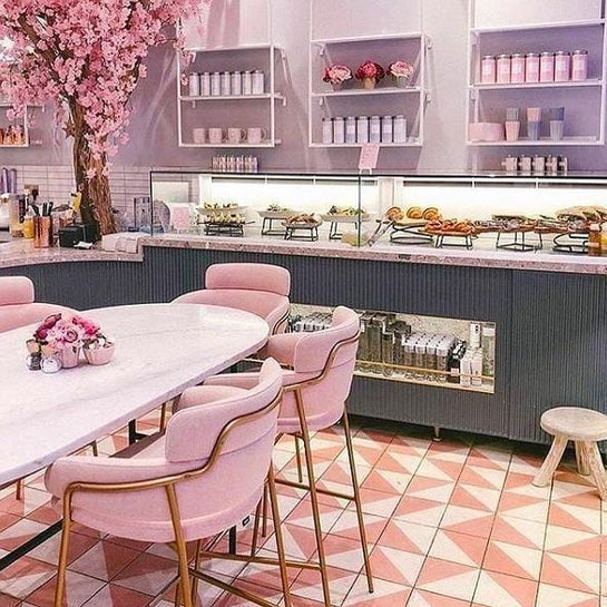Pink Alalpardo Tile Tiles - Handmade