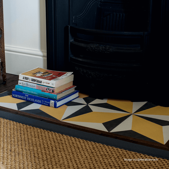 Customer photo showing Bert &amp; May tiles in use