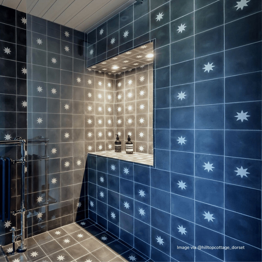 Luna Soot Cement Tile