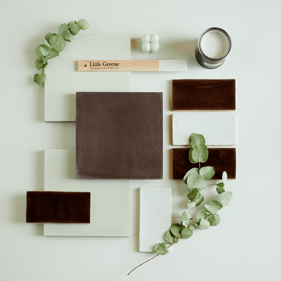 #25 Aquamarine Pale™ Plain Tile (MA) Tiles - Handmade