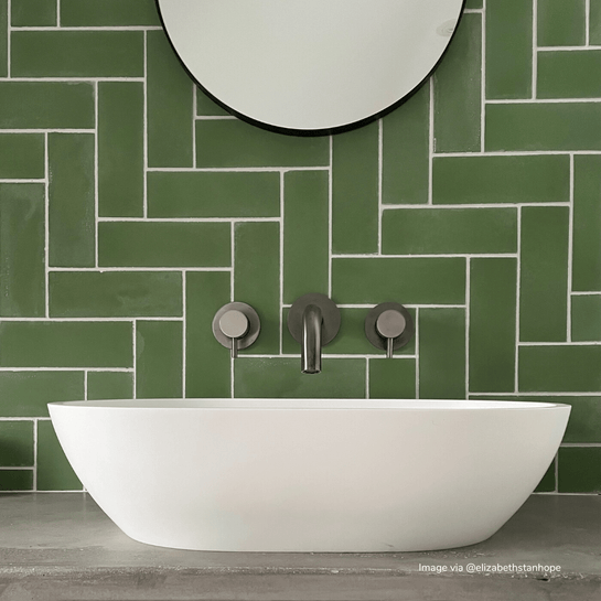 Customer photo showing Bert &amp; May tiles in use