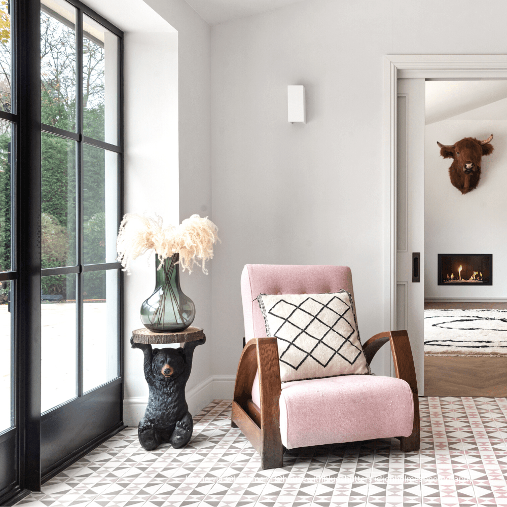 Proper Pink Asquith Cement Tile