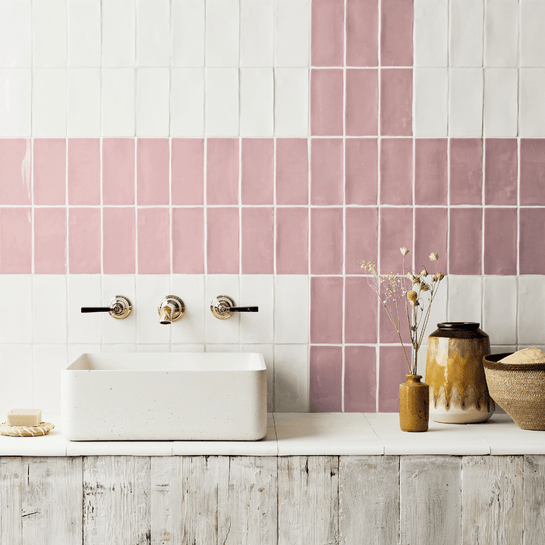 Customer photo showing Bert &amp; May tiles in use