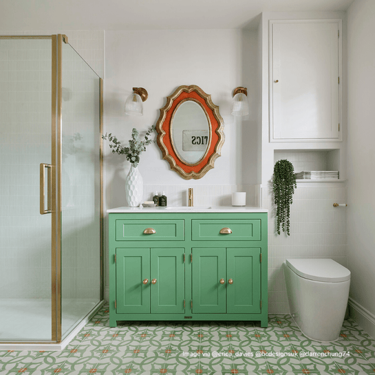 Customer photo showing Bert &amp; May tiles in use