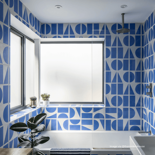 Customer photo showing Bert &amp; May tiles in use