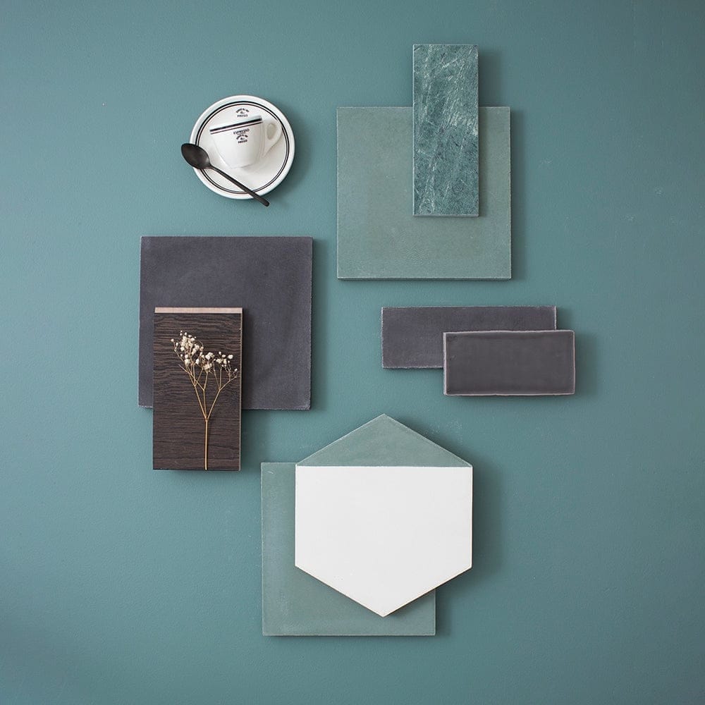 #39 Old Iron™ Herringbone Tile Tiles - Handmade