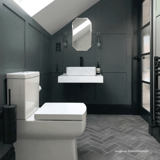#39 Old Iron™ Herringbone Tile Tiles - Handmade