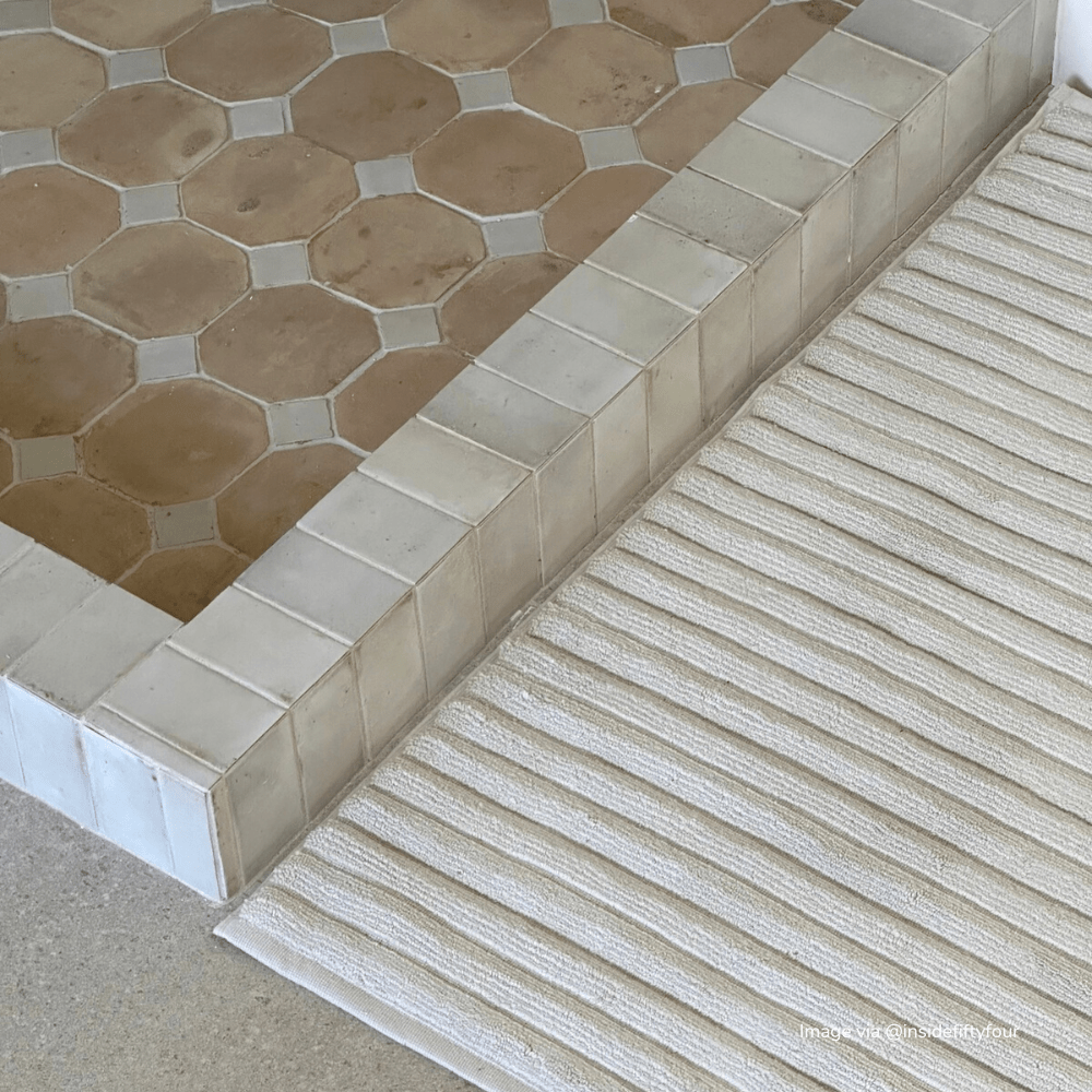 Raw & White Mosaic Zellige Tile - 1 SQM Lots