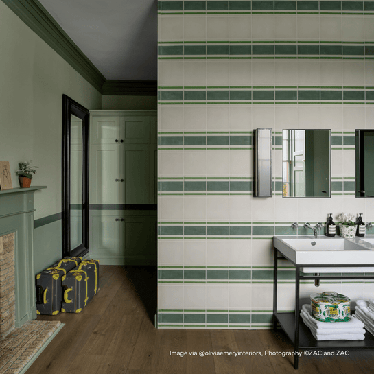 Customer photo showing Bert &amp; May tiles in use