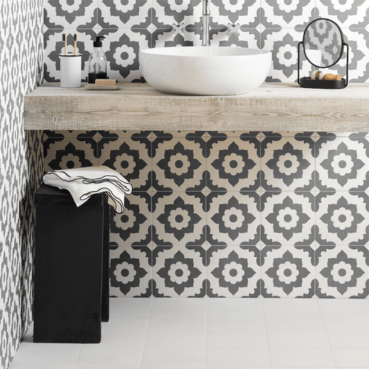 House White Porcelain Tile