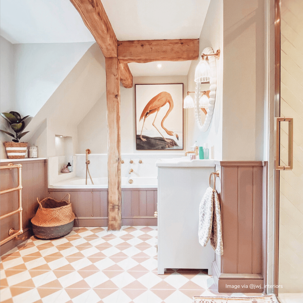Proper Pink Churriana Cement Tile