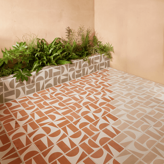 Customer photo showing Bert &amp; May tiles in use