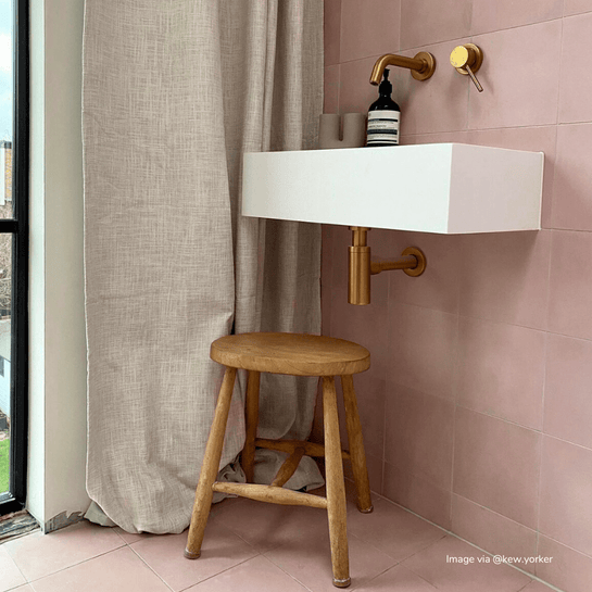 Customer photo showing Bert &amp; May tiles in use