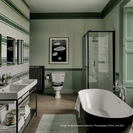 Customer photo showing Bert &amp; May tiles in use