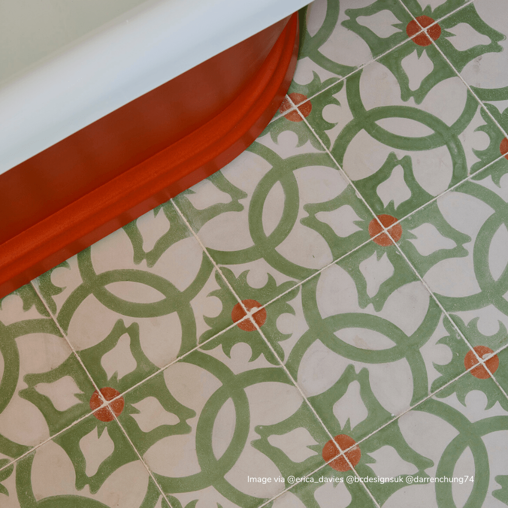 Carmona Verde Cement Tile