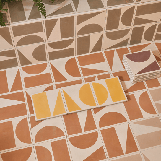 Customer photo showing Bert &amp; May tiles in use