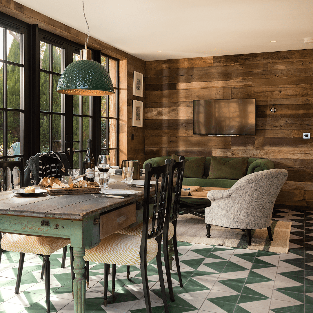Tealish Alalpardo Cement Tile