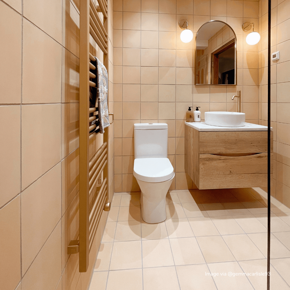Cobbler Square Cement Tile