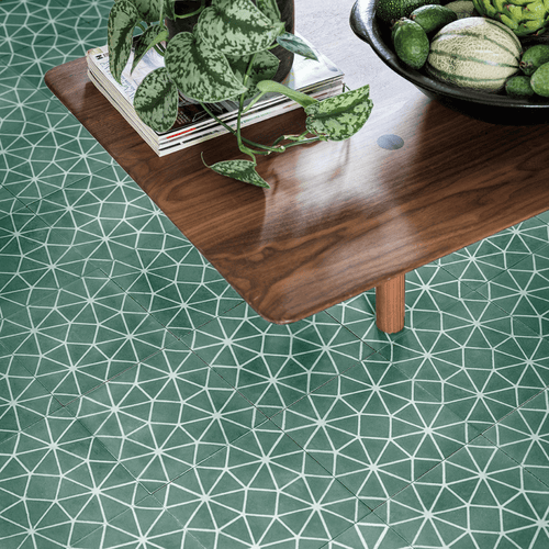 Anthropologie Tealish Cement Tile