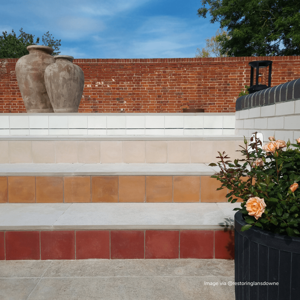 Moth Square Cement Tile