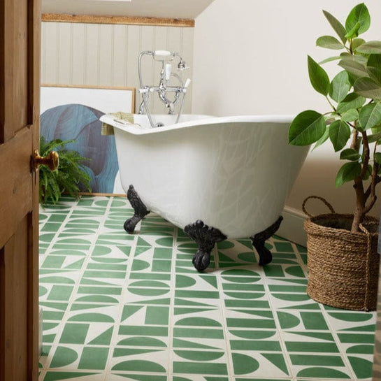 Customer photo showing Bert &amp; May tiles in use