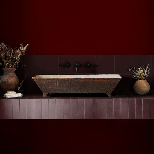 Parkin Herringbone Cement Tile