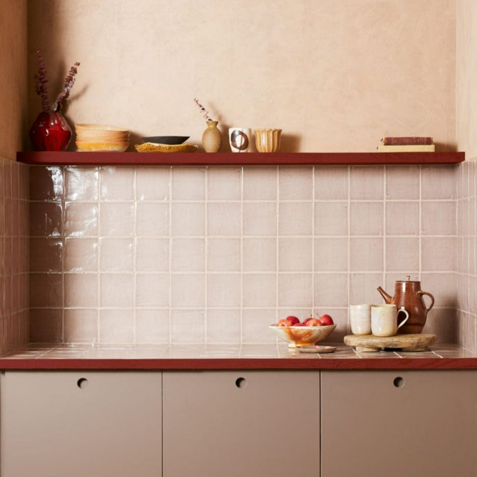 Leather Glazed Square Tile