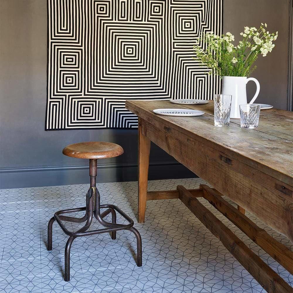 Grey Octagon Tile Tiles - Handmade