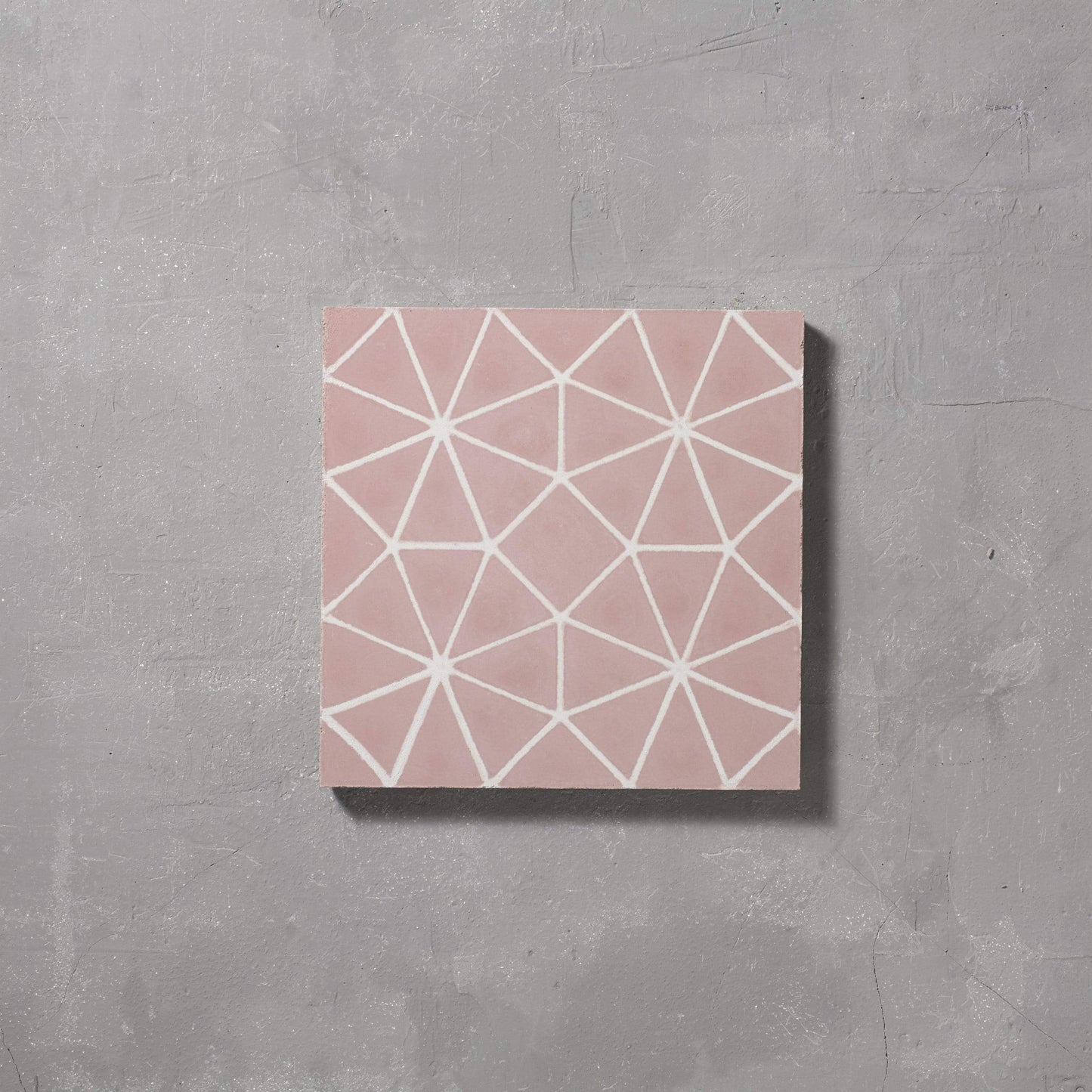 Pink Octagon Tile Tiles - Handmade