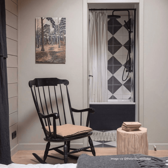 Black Alalpardo Tile Tiles - Handmade