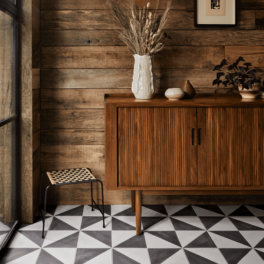 Black Alalpardo Tile Tiles - Handmade