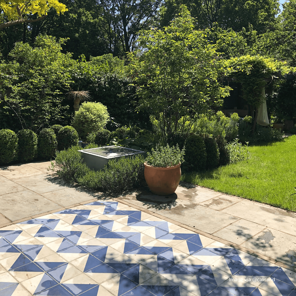 Blue Alalpardo Tile Tiles - Handmade