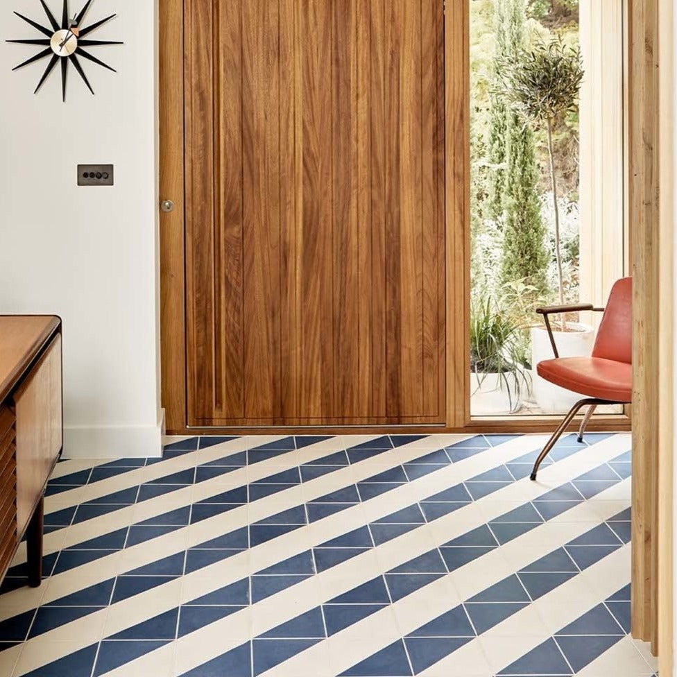 Blue Alalpardo Tile Tiles - Handmade