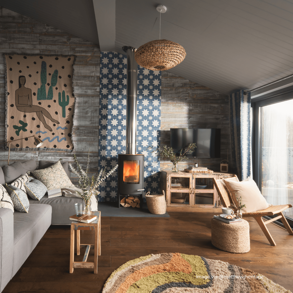 Blue Pradena Porcelain Tile per sqm Tiles – Porcelain