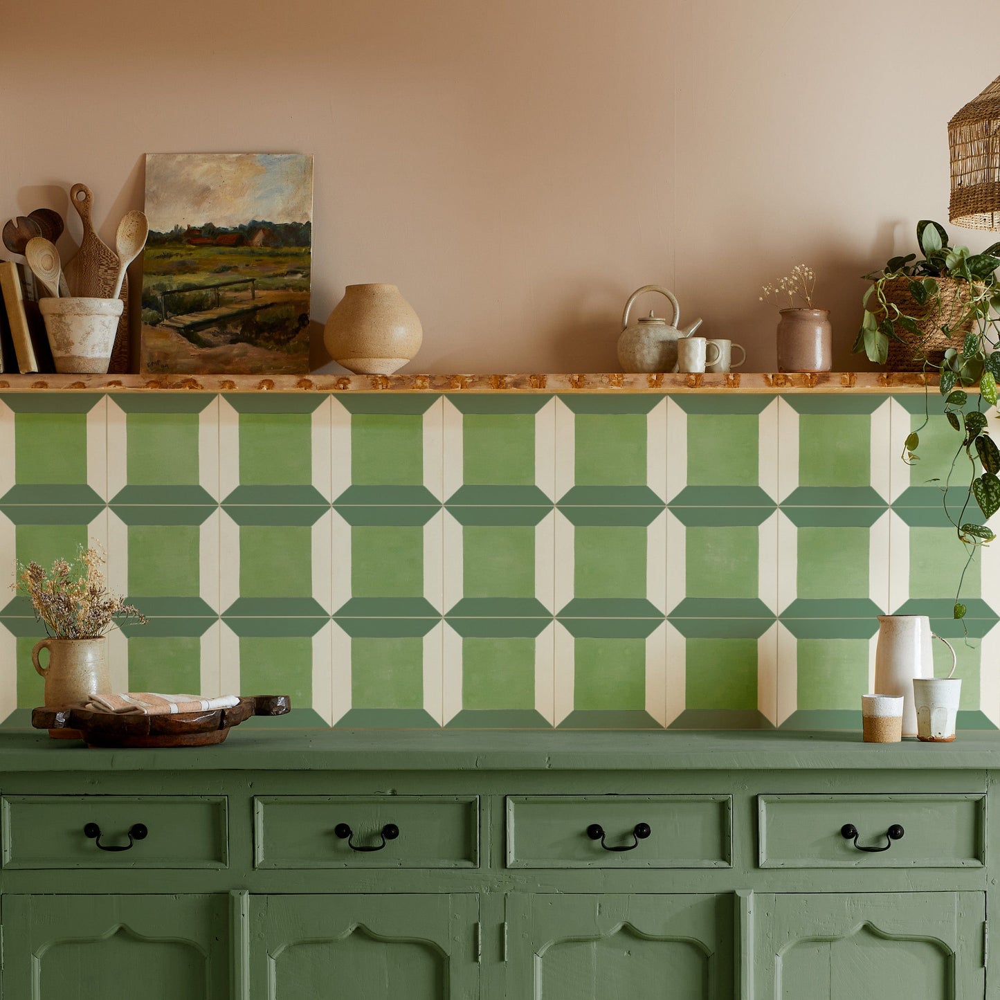 Sanabria Ribbit Cement Tile