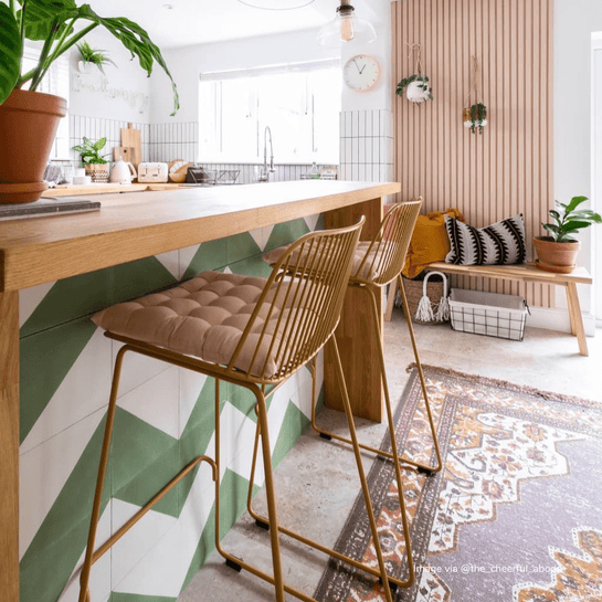 Green Alalpardo Tile Tiles - Handmade