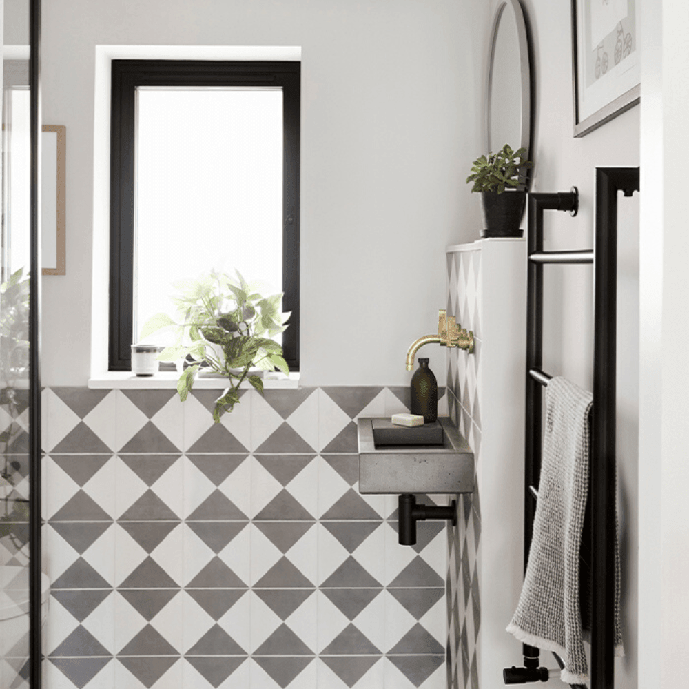 Grey Churriana Tile Tiles - Handmade