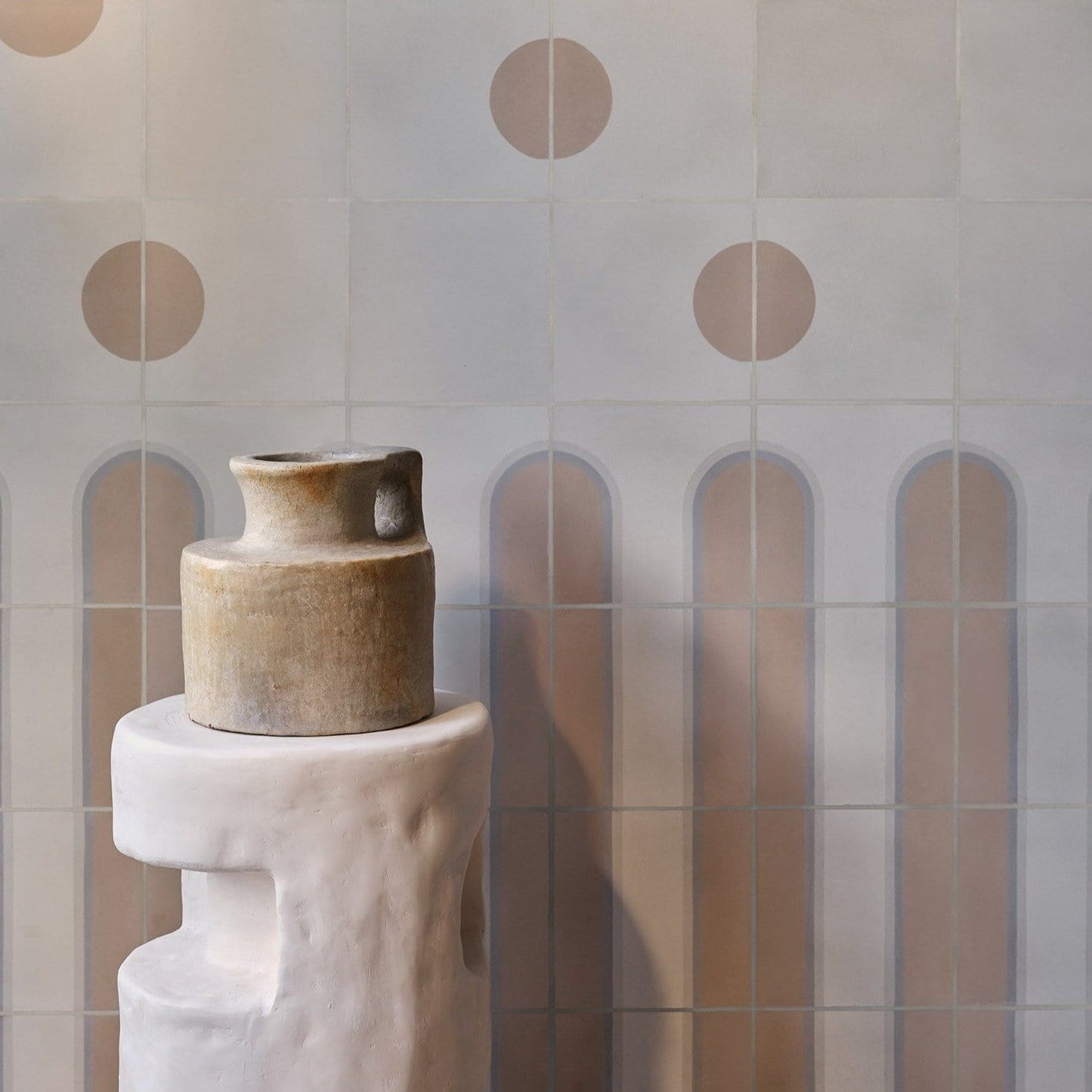 Livingetc Arch Pearl Tile Tiles - Handmade