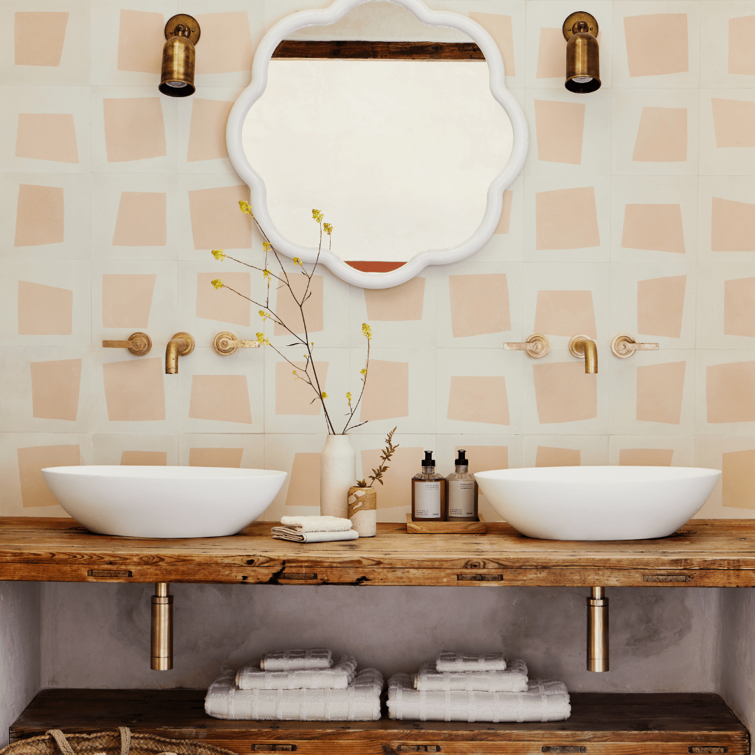 Quad One Tiles - Handmade