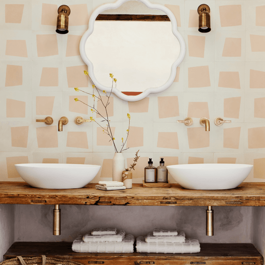 Quad One Tiles - Handmade